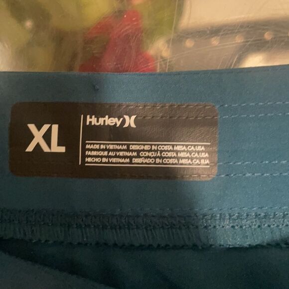 Hurley Men's Blue Swim Trunks - Picture 4 of 7